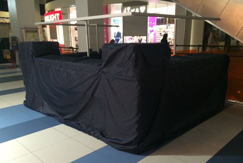 Пошив чехлов для торгового оборудования Пошив чехлов для торгового оборудования